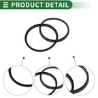 Set of 5 Oil Seal Rotary Shaft Seal NBR Rubber 98x108x6mm