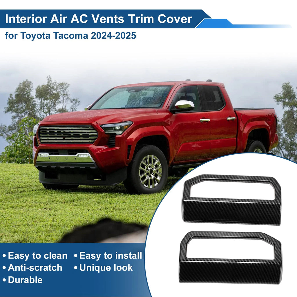 Air Condition Outlet Vent Trim Cover Frame for Toyota Tacoma (2016–2023) 1 Pair