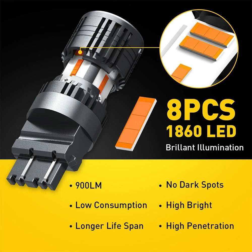 Set of 2 LED Brake Tail Stop Light Bulbs