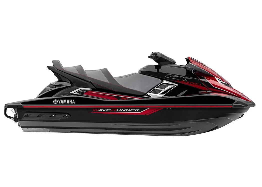 Graphic Kit Decals for Yamaha FX SVHO (2012–2018) Red Black Graphics