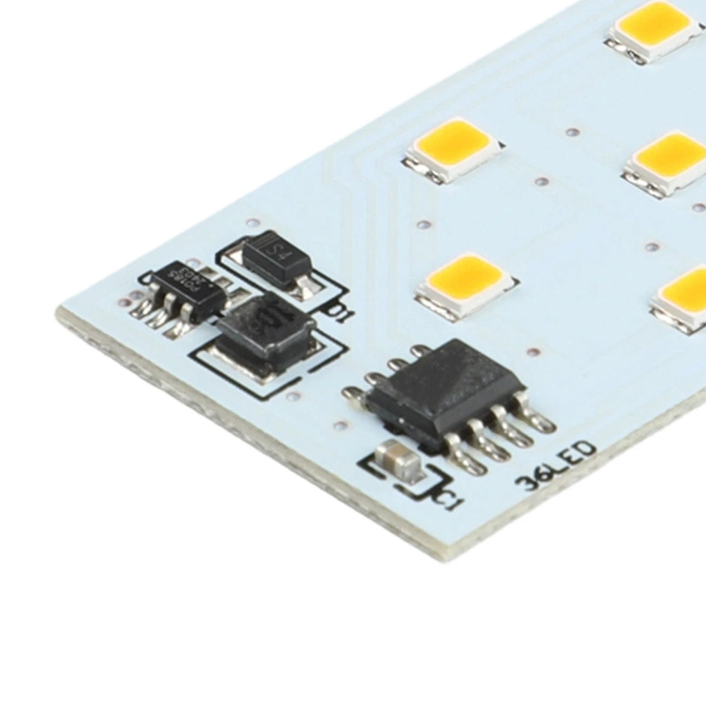 36 LED Solar Flame Light Circuit Board for Candle Lamp Decoration