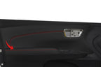 Armrest Door Panel Cover Leather for Toyota Avalon (2013–2018) Red Stitch