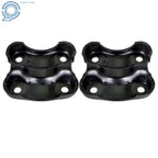 2X Rear Suspension U-Bolt Plate for Chevy K2500 Suburban GMC C1500 (1992–1999)