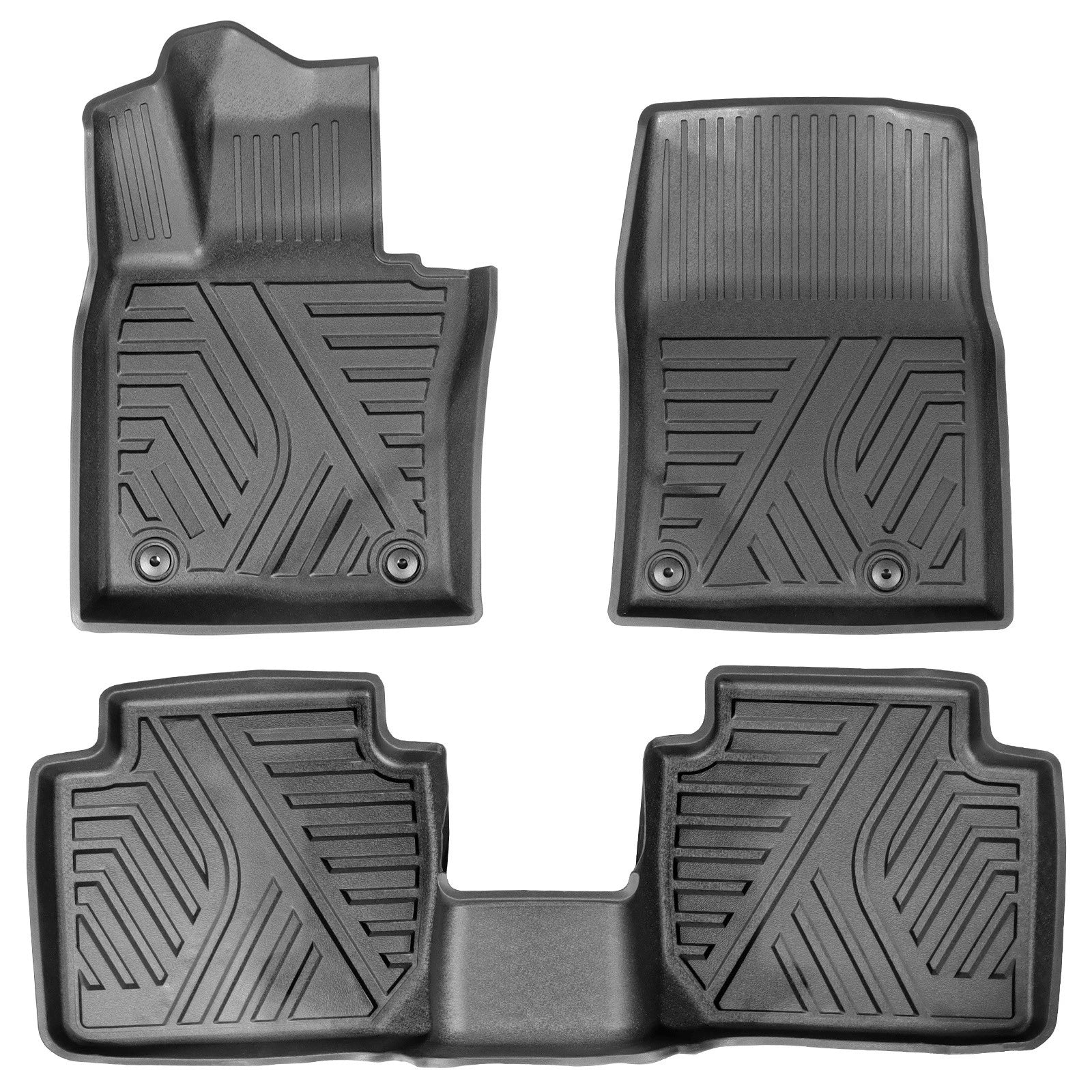 Set of 3 TPE Rubber Floor Mats for Mazda CX-50 (2023–2025)