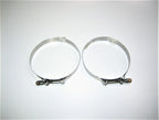 2X T-Bolt Exhaust Intake Hose Clamp for Marine Boat Motor (¾" x 5")