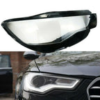 Right Side Headlight Lens Cover for Audi A6 C7 (2016-2018)