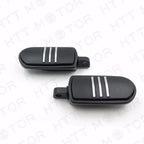 Black Streamliner Bar Footpeg Footrest for Harley Electra Glide (2000–2023)
