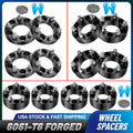 Set of 4 Wheel Spacers for Ford Mustang, Edge, Jeep Wrangler (1"/1.5"/2")