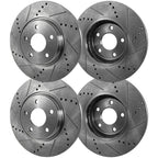 Front & Rear Brake Disc Rotors for Nissan Maxima Z 370Z QX50 G37