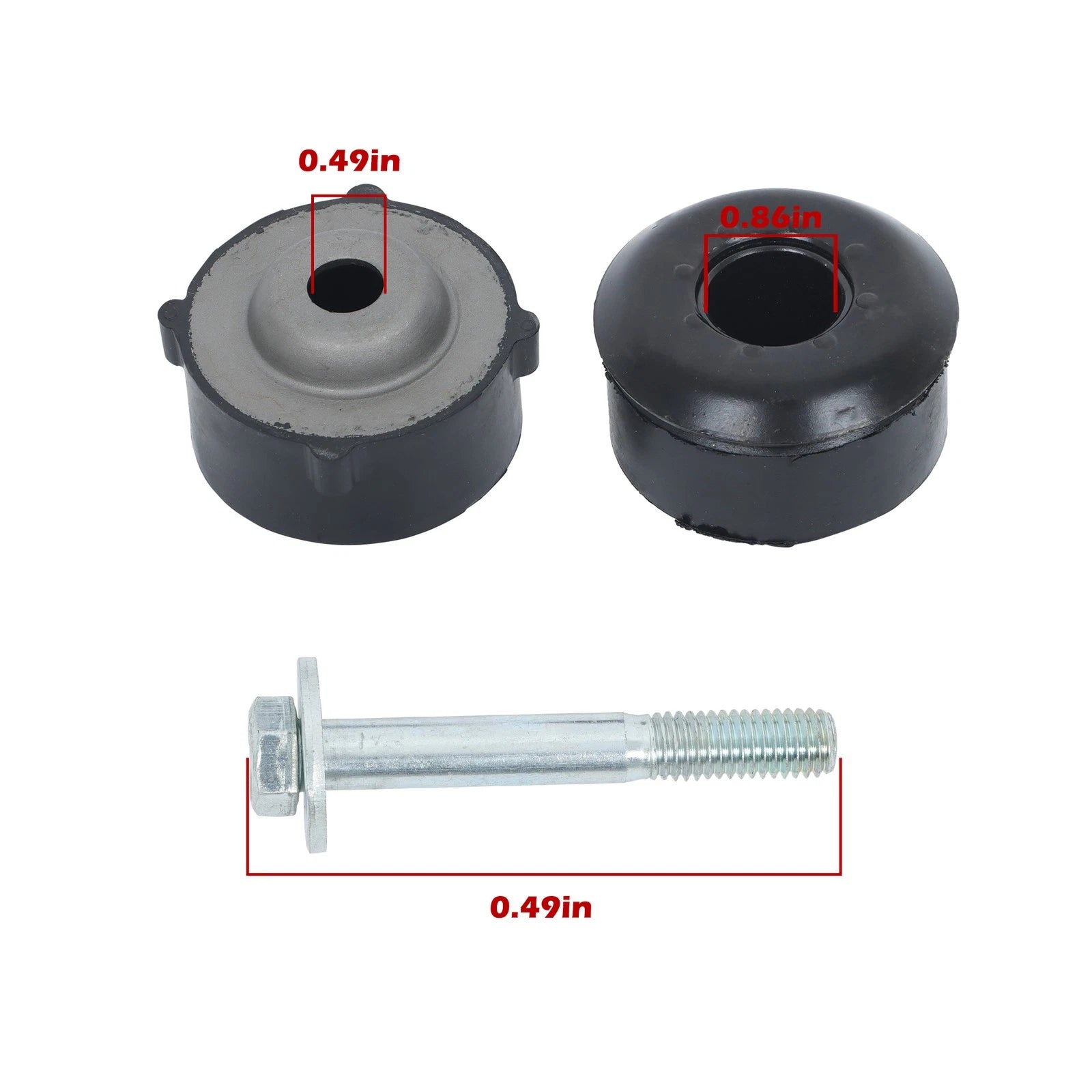 2X Body Mount Kit for Jeep TJ & Wrangler (1998-2004)