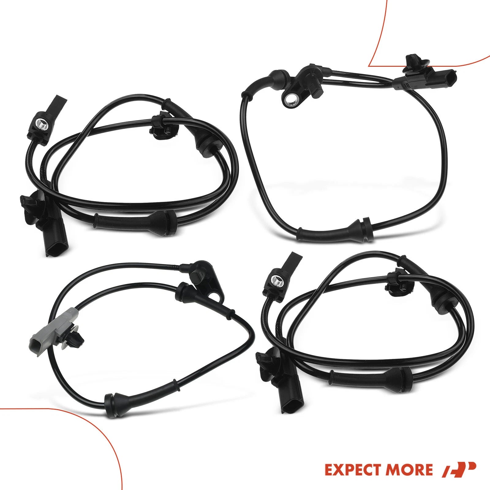 4X ABS Wheel Speed Sensor for Nissan Versa (2010-2019)