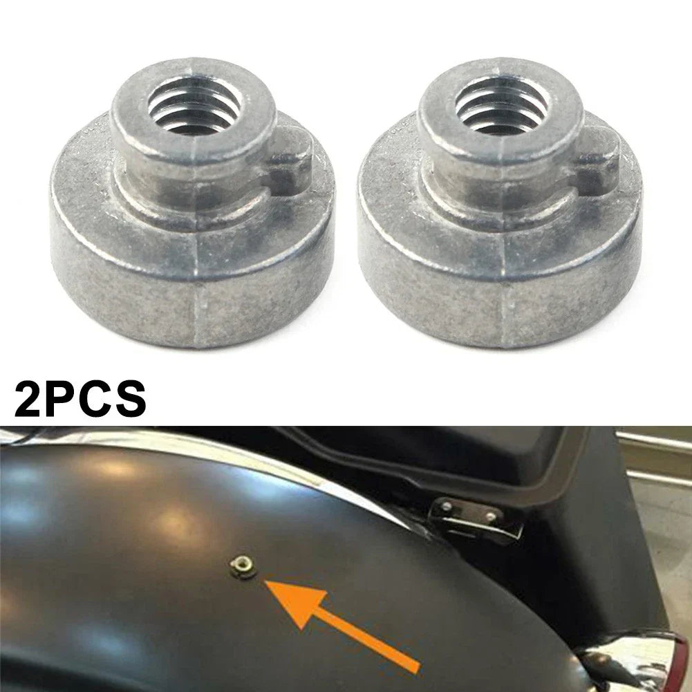 Fender Passenger Seat Bolt Tab Cover for Harley (1996-2021)