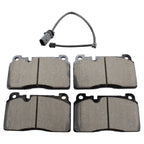 Set of 4 Akebono Euro Front Ceramic Disc Brake Pads for Audi Q5 (2013–2017)
