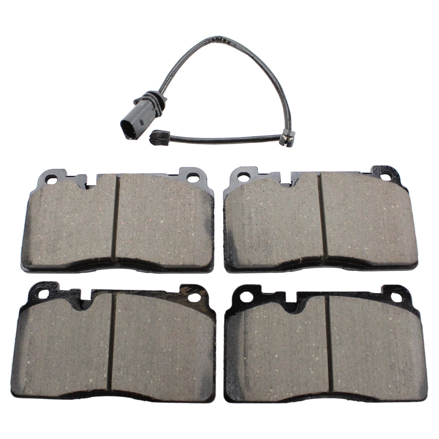 Set of 4 Akebono Euro Front Ceramic Disc Brake Pads for Audi Q5 (2013–2017)
