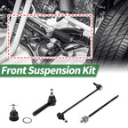 8pcs Front Suspension Kit Tie Rod End Sway Bar Link for Volkswagen Routan (2009–2019)