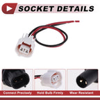 Headlight Side Marker Lamp Socket Wiring Harness for Toyota 4Runner (2013–2021)
