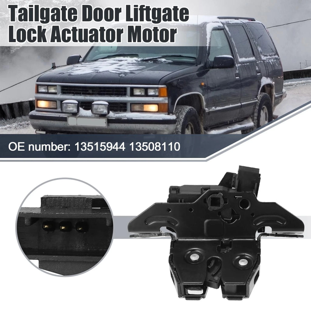 Tailgate Lock Latch Actuator for Chevy Tahoe Suburban GMC Yukon (2015–2019)