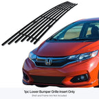 Stainless Steel Black Billet Grille Insert for Honda Fit (2018-2019)