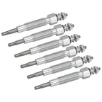 6 x 4.2L Glow Plug Set for Nissan GU Y61 Patrol Diesel TD42 TD42T Turbo Engine