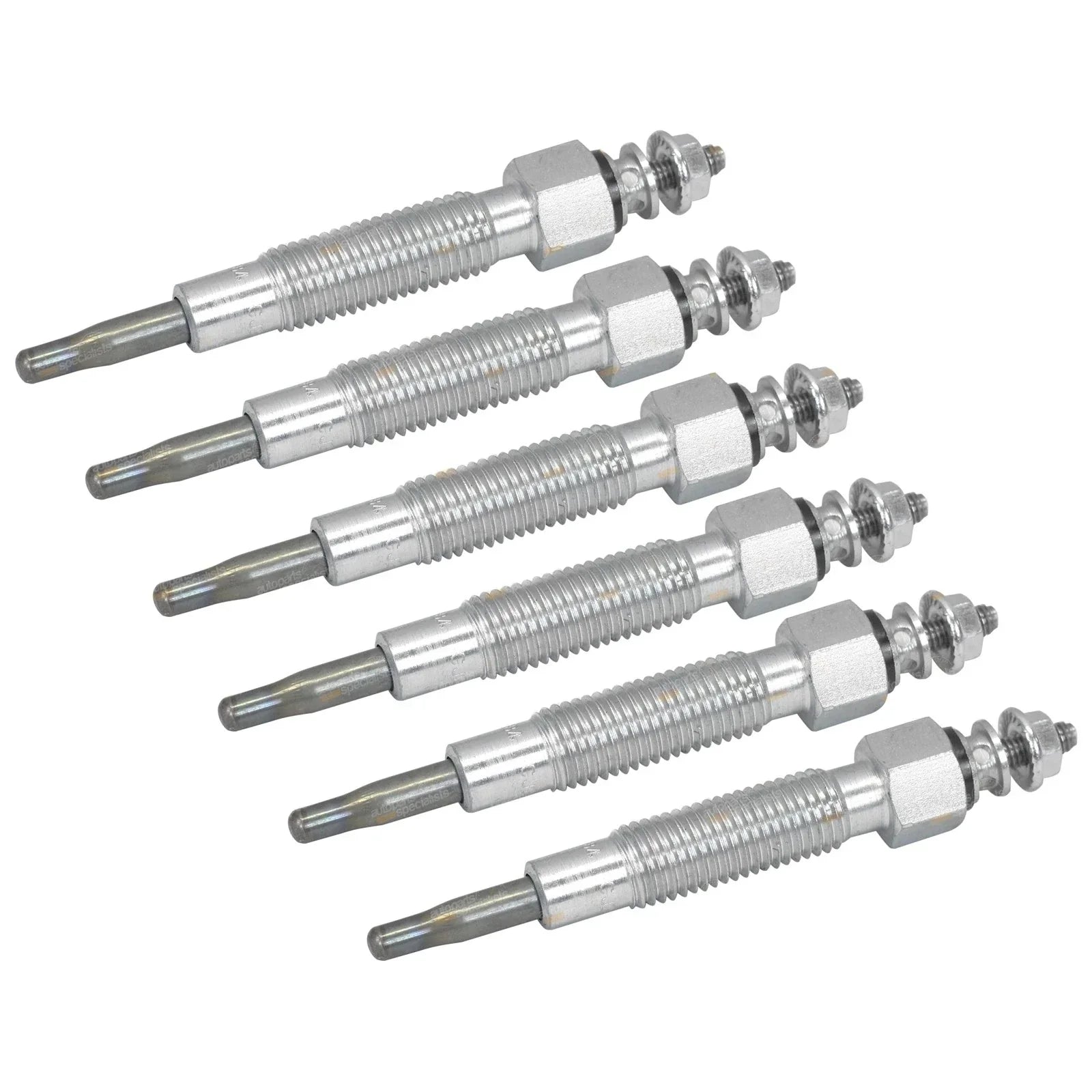 6 x 4.2L Glow Plug Set for Nissan GU Y61 Patrol Diesel TD42 TD42T Turbo Engine