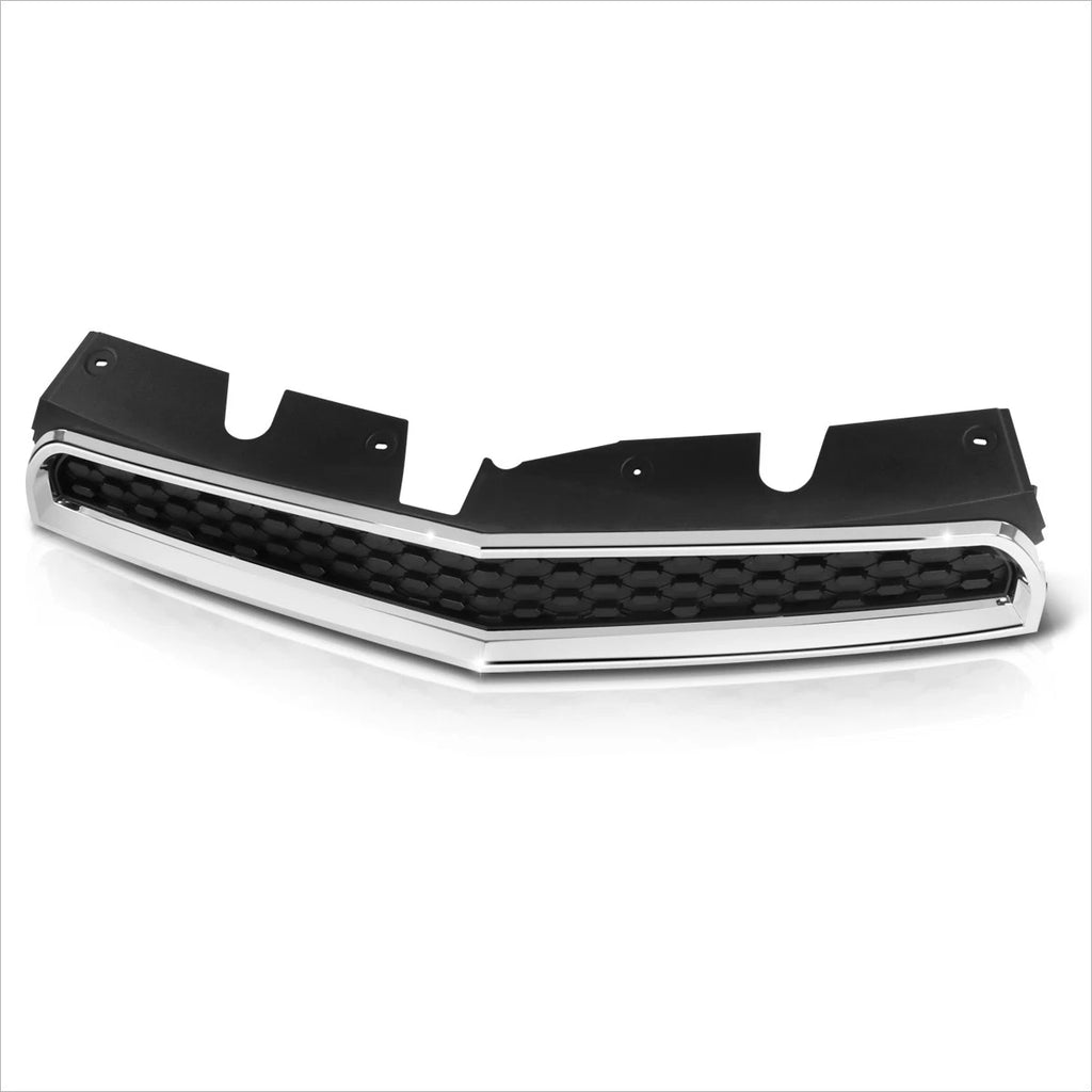 Chrome Frame Black Insert Upper Grille for Chevy Equinox (2012–2015)