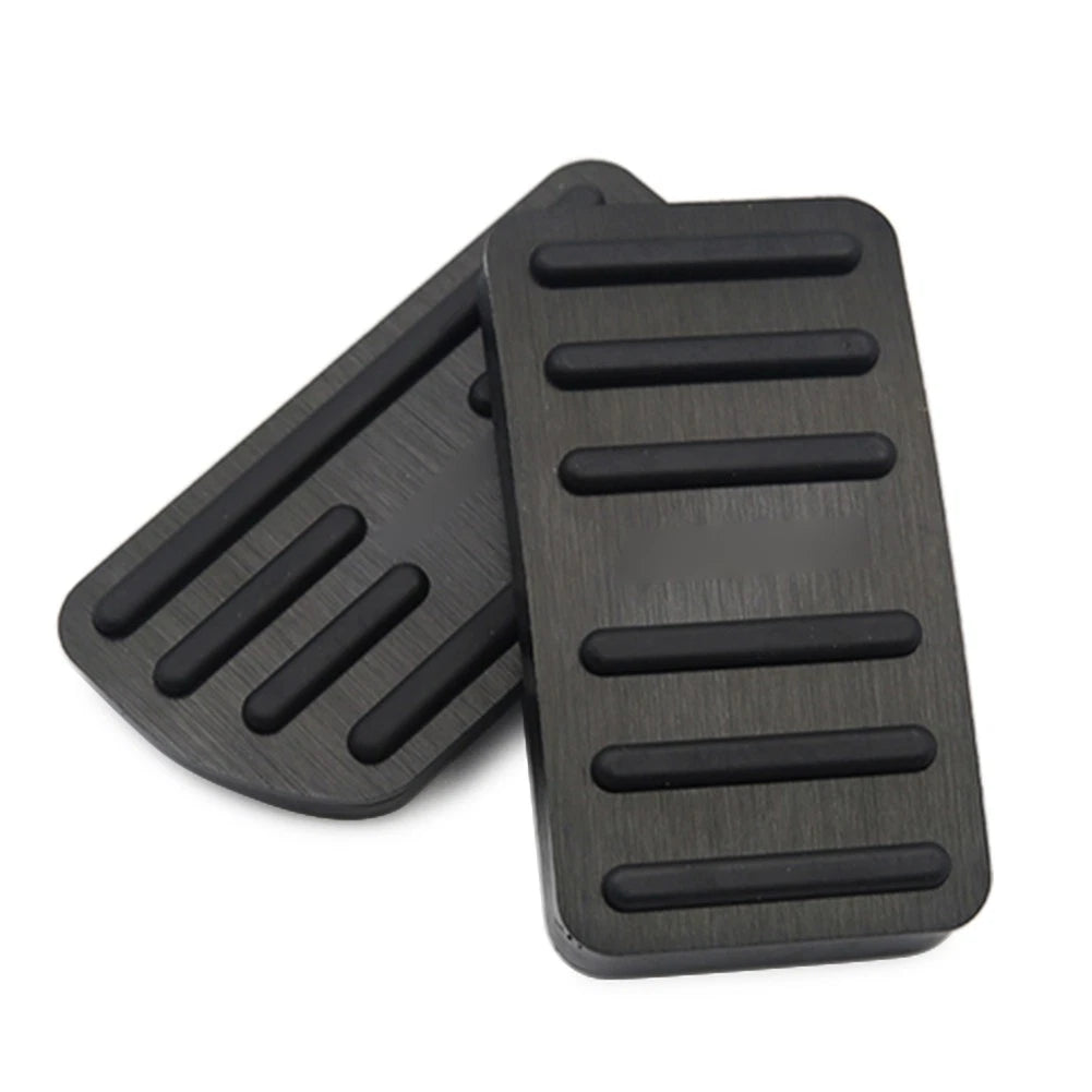 2X Brake Gas Pedal Pad Cover Stainless Steel for Haval H2 H4 H6 M6 F5 (2014–2023)