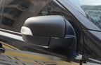 2Pcs Matte Black Side Wing Mirror Cap Covers for Ford Ranger (2019–2023)