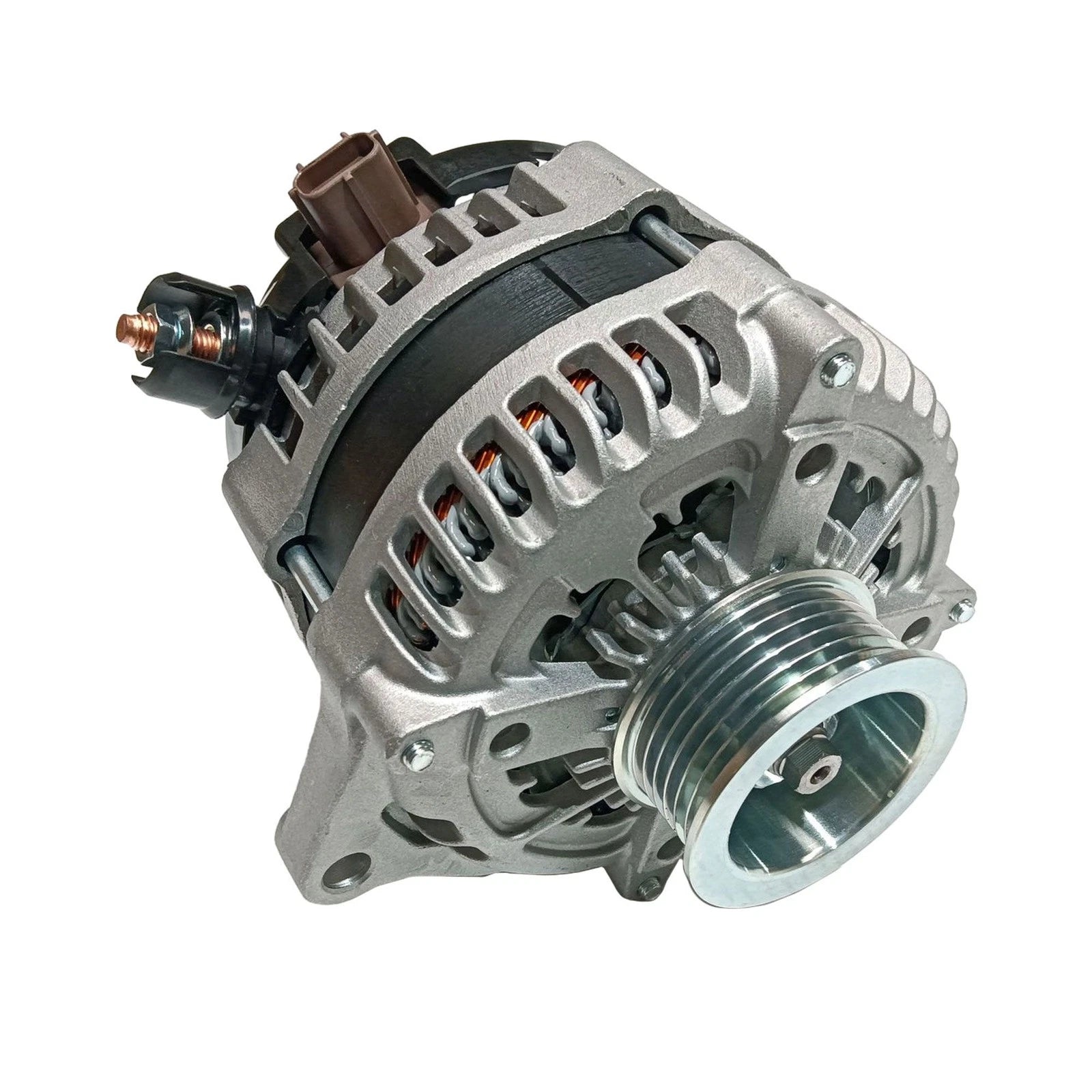 Alternator for Ford F-150 (2012–2017) 200 Amp 12V 6-Groove Pulley