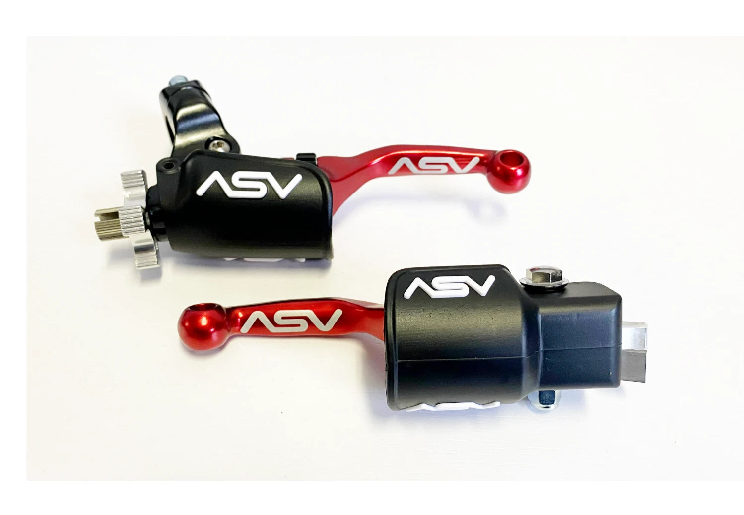 2X Shorty Brake Clutch Perch Levers for RM 125 250 (2000–2007) Red