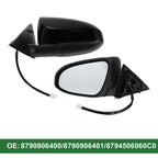 Left Door Mirror for Toyota Camry (2018–2023) Manual Folding Gloss Black