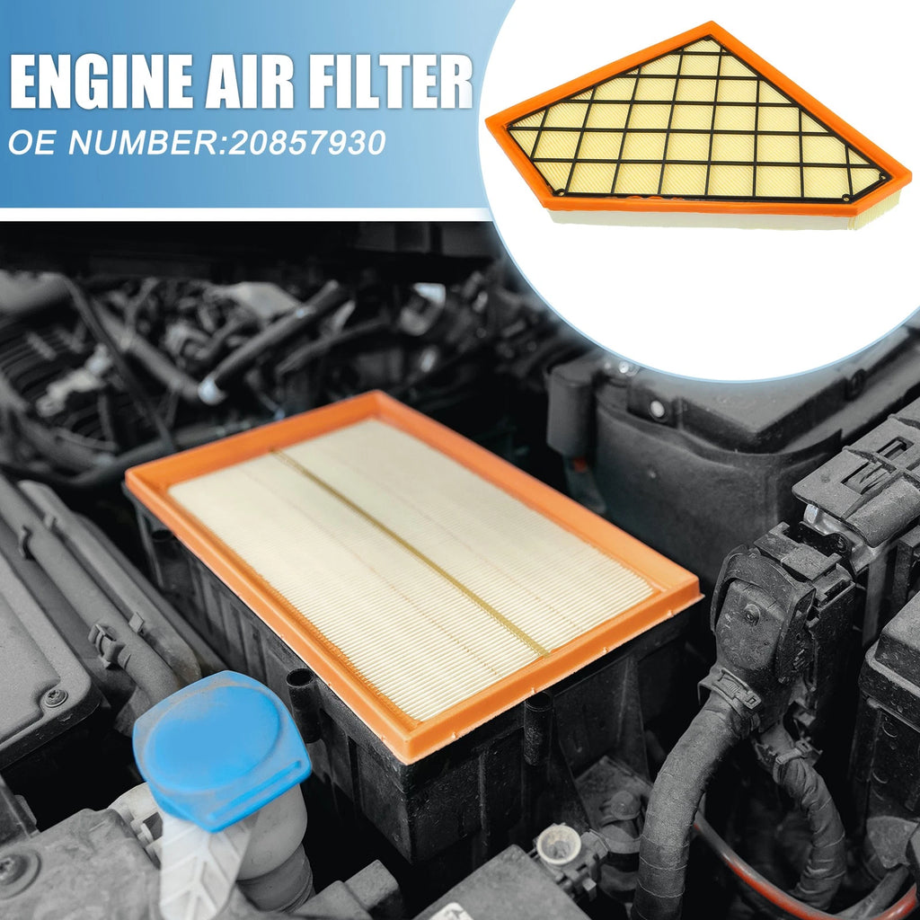 Engine Air Filter No. 20857930 for Cadillac ATS (2013–2019) & Chevy Camaro LS LT (2016)