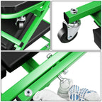 2-in-1 Rolling Creeper for Universal Use (40"x 4.7"x 17.3", 330lbs Capacity)