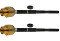Set of 2 Inner Steering Tie Rod Ends for Chevy Pontiac Saturn