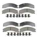 Set of 4 Brake Pads for Chevrolet Silverado/Sierra 3500