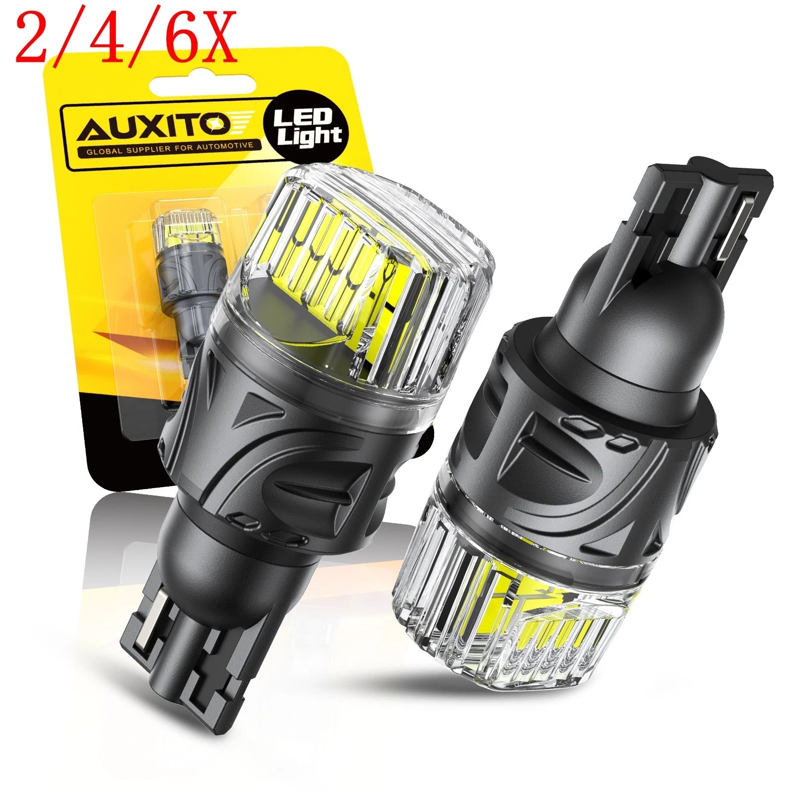 Set of 2 AUXITO LED Reverse Back Up Light Bulbs for Various Models (YYYY–YYYY)