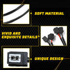 H11 to H1 Conversion Wire Harness Headlight Adapter for