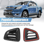2pcs Black Dashboard Upper Side Air Vent Cover for Chevrolet Colorado (2015–2022)