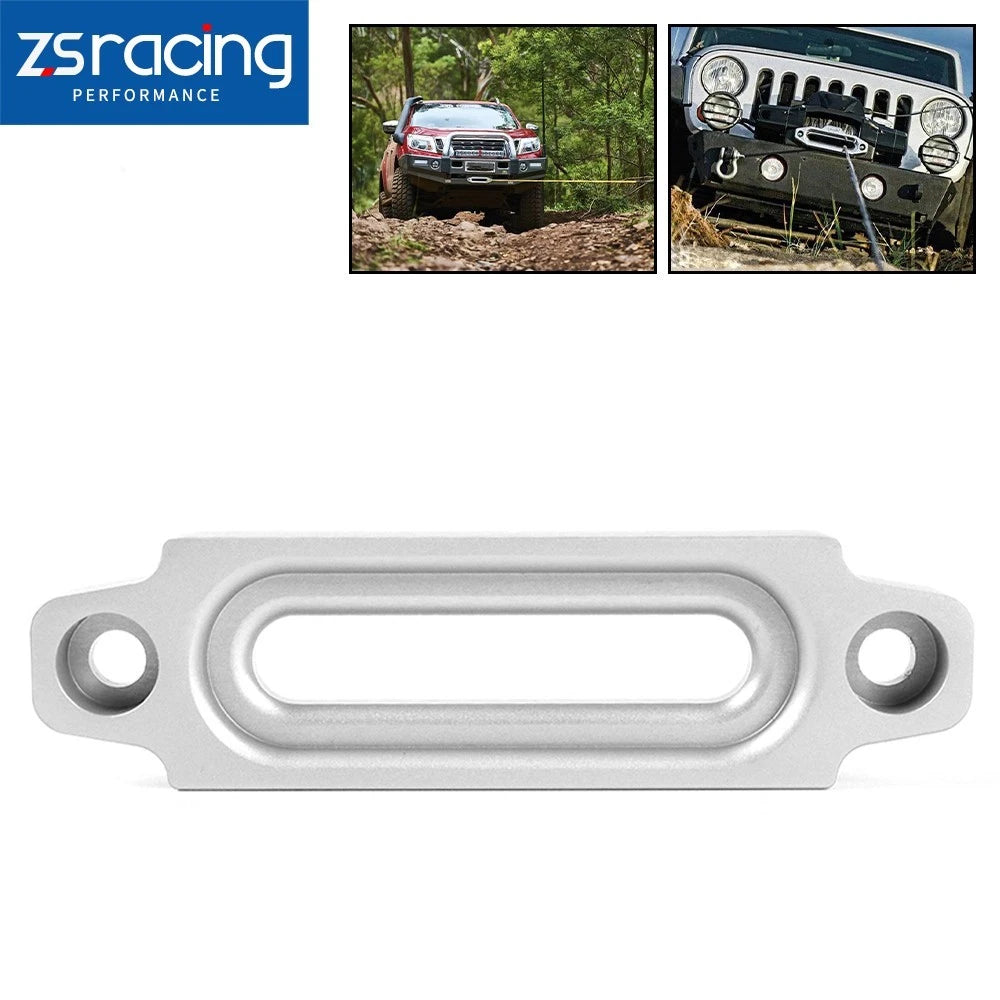 4.8" Silver Hawse Fairlead for ATV UTV Winch Synthetic Rope