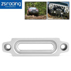 4.8" Silver Hawse Fairlead for ATV UTV Winch Synthetic Rope