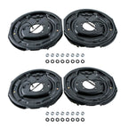 Set of 4 Electric Brake Assemblies for Trailer (12" x 2")