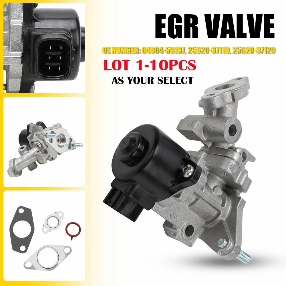 Set of 10 EGR Valves for Toyota Prius (2010–2015), Prius V (2012–2017), Lexus CT200H (2011–2017) EXV