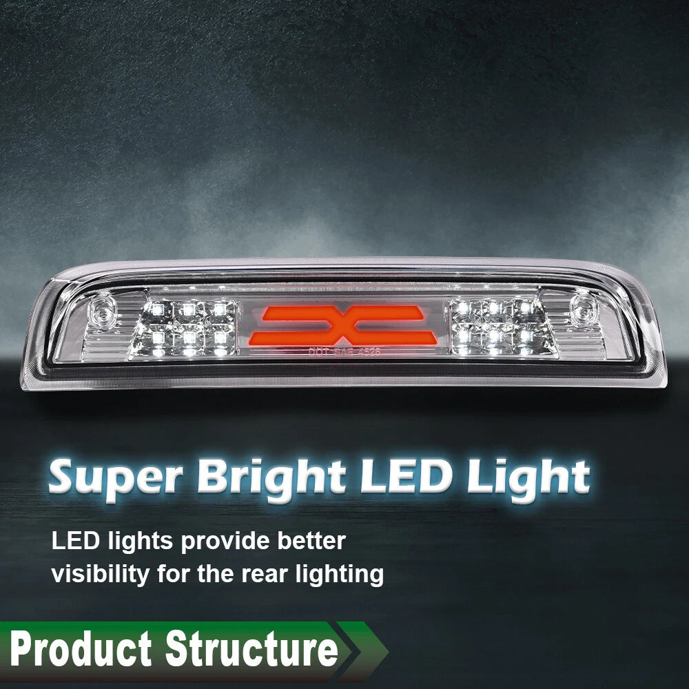 LED Third Brake Light for Chevy Silverado/GMC Sierra (2014–2018)