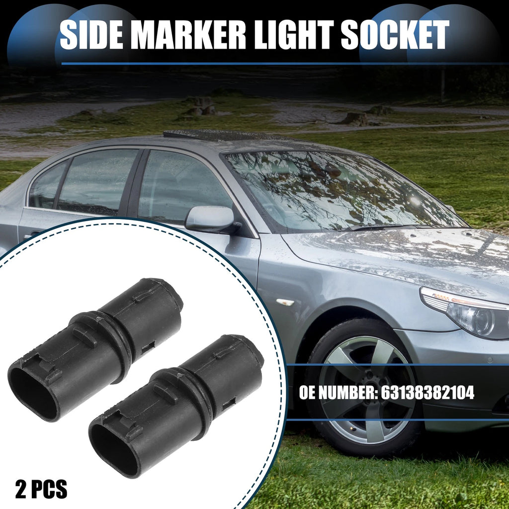 2X Side Marker Light Socket No. 63138382104 for BMW Mini Cooper (2001–2021)
