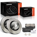 Front Disc Brake Rotors & Ceramic Pads for Ford Mustang (2015–2020)
