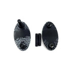 Mirror Block Off Plates for Kawasaki Ninja ZX6R ZX6RR 636 ZX10R (2005–2008)