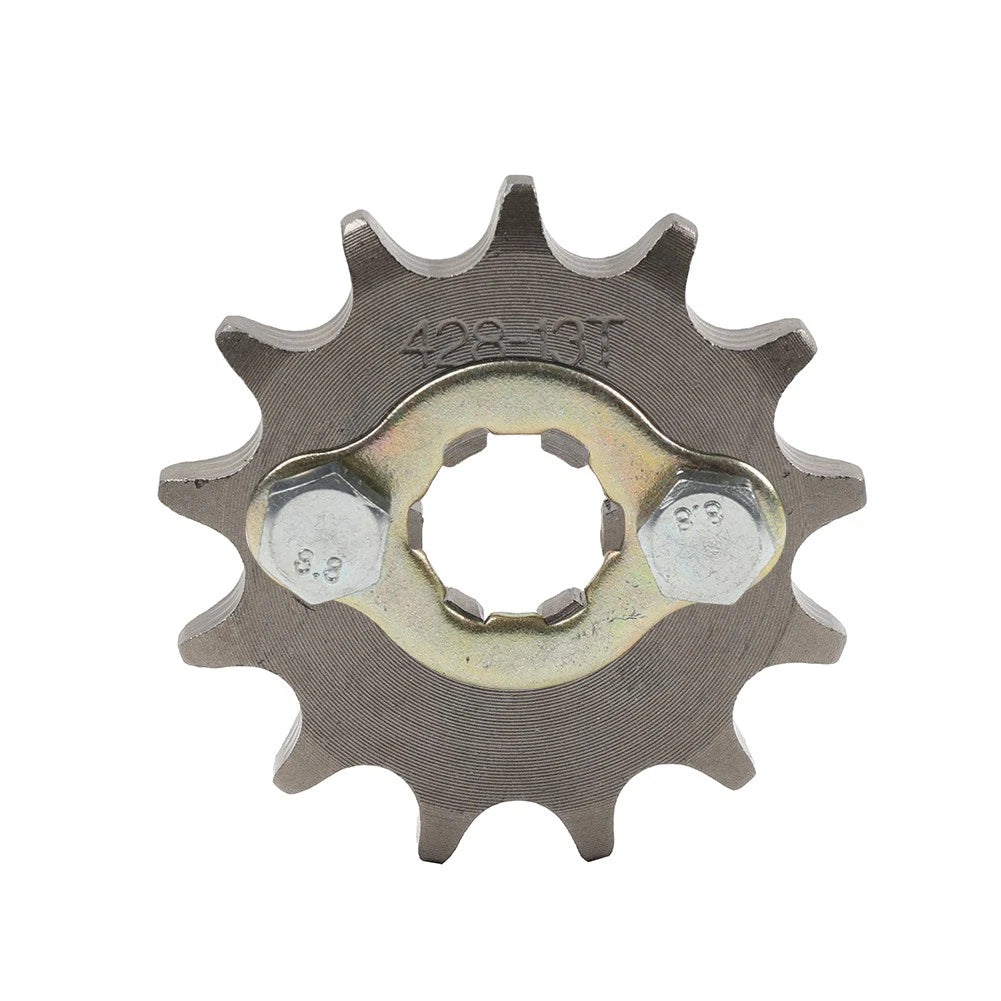 13T Front Sprocket 428 Chain for 110CC 125CC ATV Pit Dirt Quad Bike
