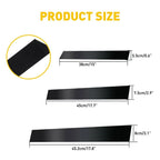Set of 6 Black Window Pillar Posts for Honda CR-V (2007–2011)