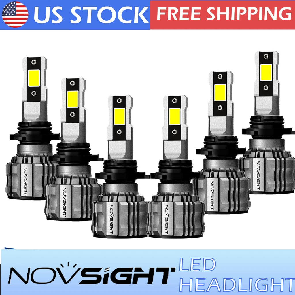 6X H11 LED Headlight Kit Bulbs for Chevrolet Impala Limited (2014–2016)