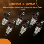 6X Fuel Injectors for Toyota 4Runner Pickup (1989–1995) 3.0L V6 3VZ-E