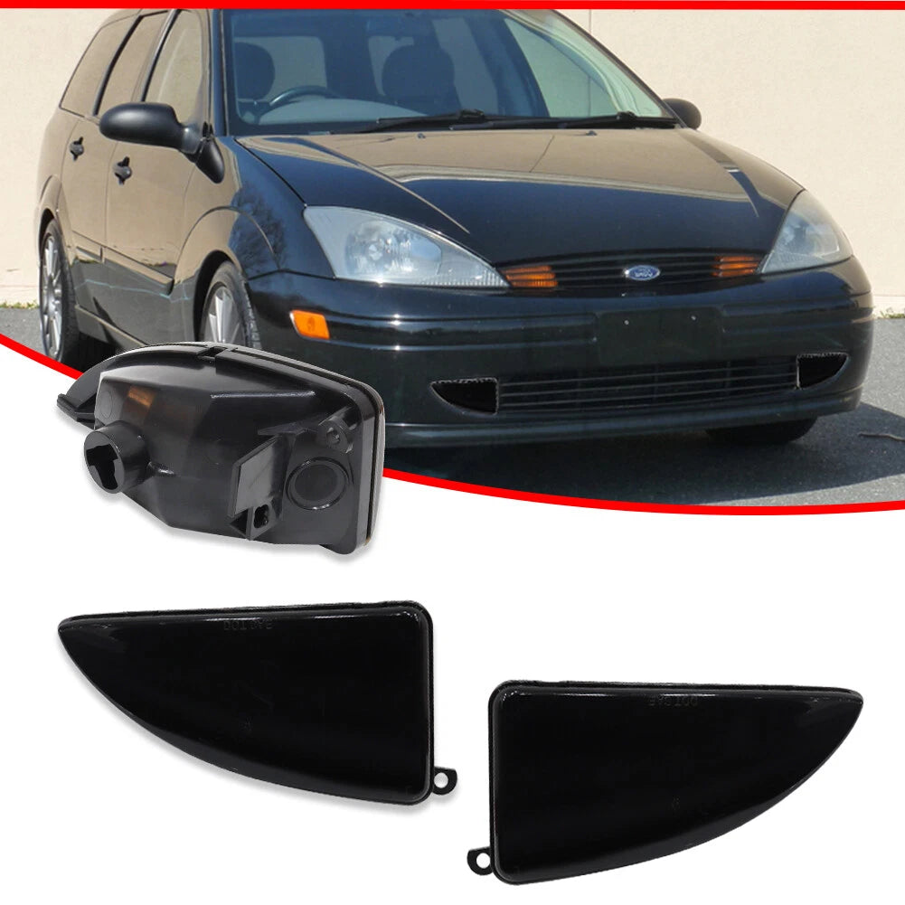 Fog Light Pair for Ford Focus (2000–2004) Smoke Lens